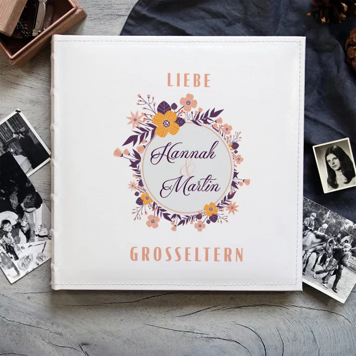 Liebe Großeltern 2 - personalisiertes Fotoalbum