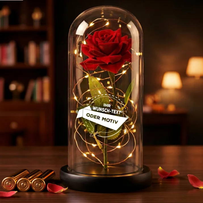 Eigenes Projekt - Ewige Rose Im Glas