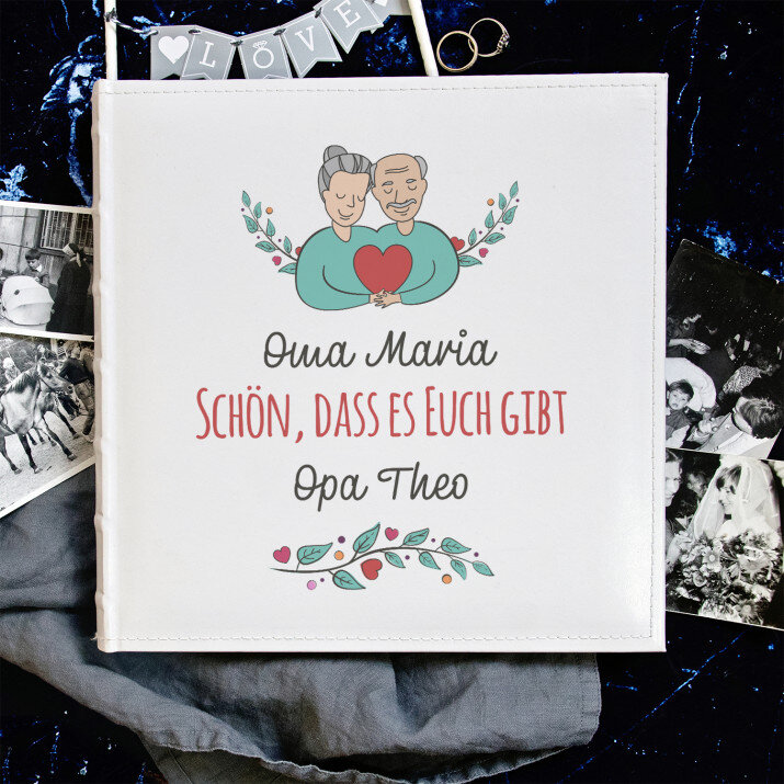 Schön, dass es euch gibt - personalisiertes Fotoalbum