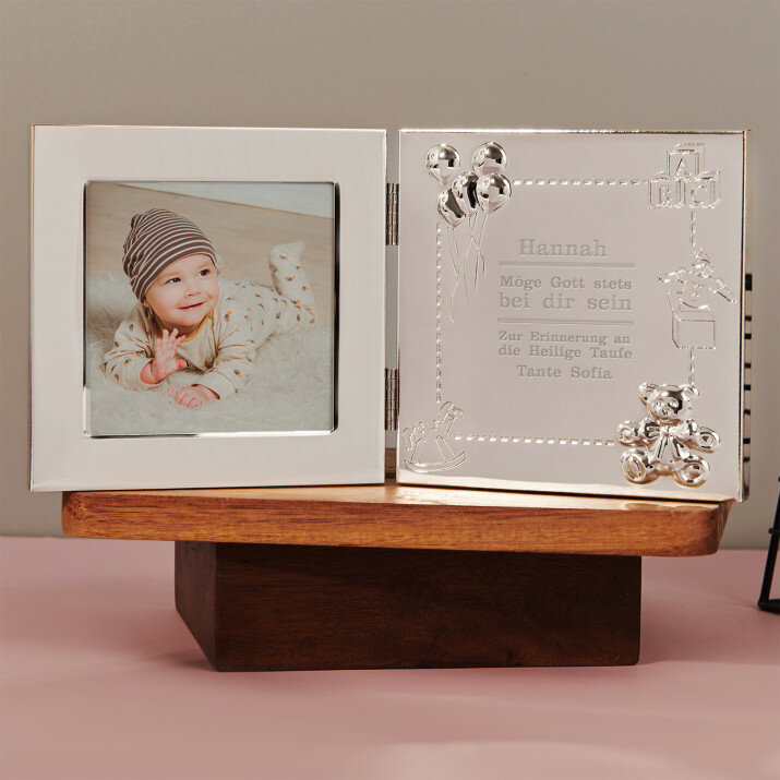 Möge gott stets bei dir sein - Versilberter Bilderrahmen Möge gott stets bei dir sein - Versilberter Bilderrahmen