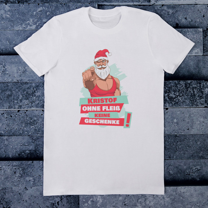 Ohne fleiß - T-Shirt mit Aufdruck für Herren
