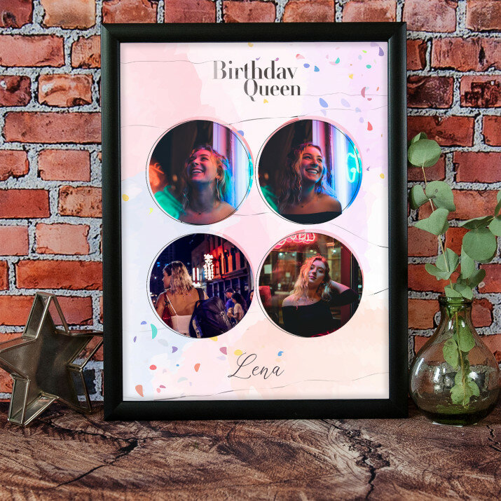 Birthday queen - Collage aus Fotos Birthday queen - Collage aus Fotos