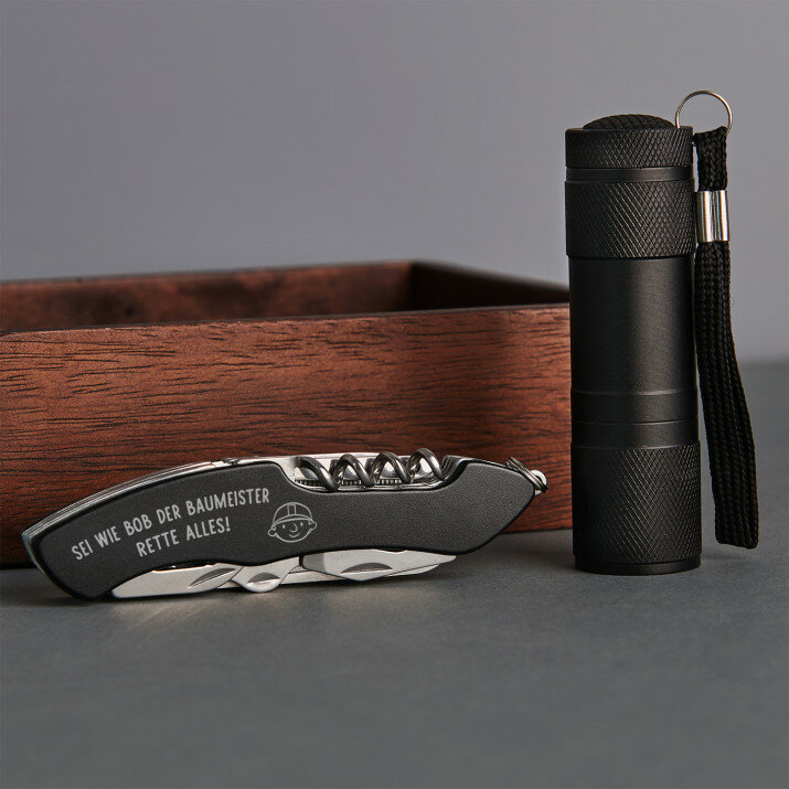 Bob der baumeister - Multitool Taschenlampe Set