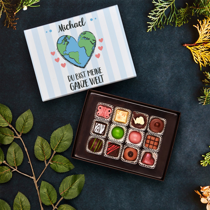 Ganze Welt - Belgische Pralinen Ganze Welt - Belgische Pralinen