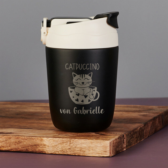 Catpuccino - Thermobecher 360 ml