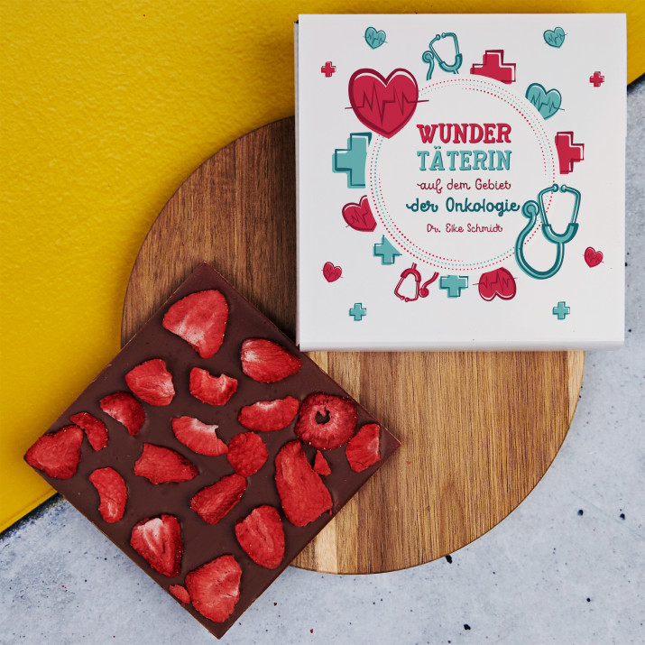 Wundertäterin - Schokolade mit Erdbeeren Wundertäterin - Schokolade mit Erdbeeren