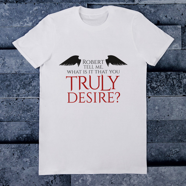 Desire - T-Shirt mit Aufdruck für Herren