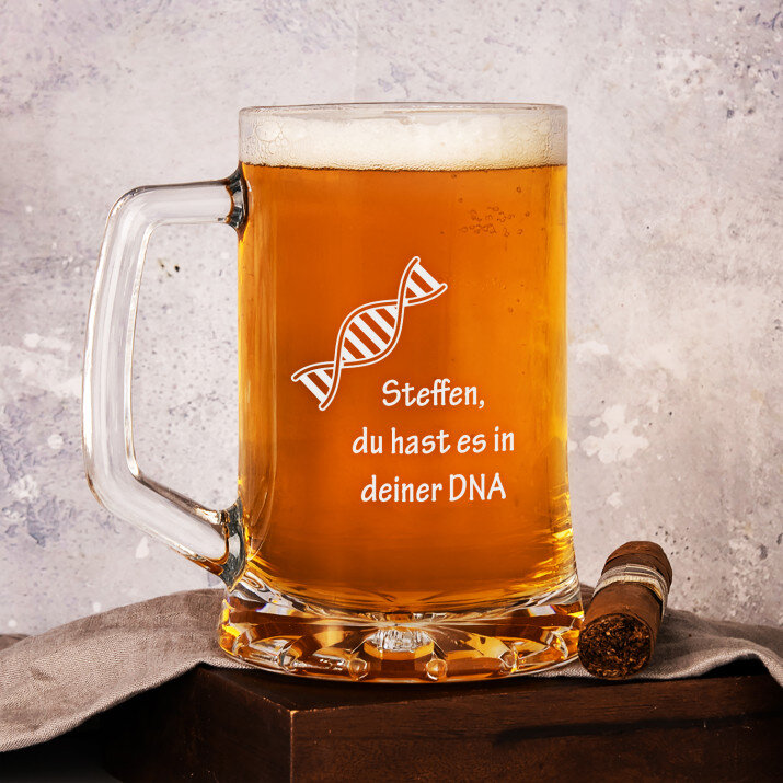 In der DNA - Bierkrug