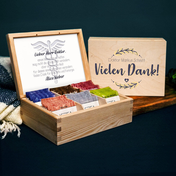 Doktor, vielen Dank - Teebox