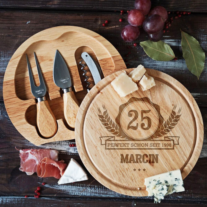 Perfekt seit - Käsebrett