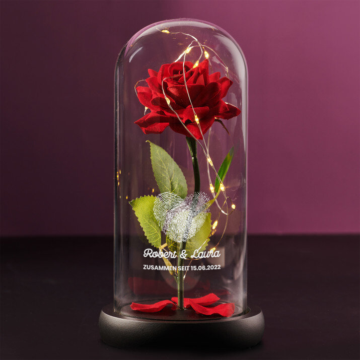 fingerprints - Ewige Rose Im Glas fingerprints - Ewige Rose Im Glas