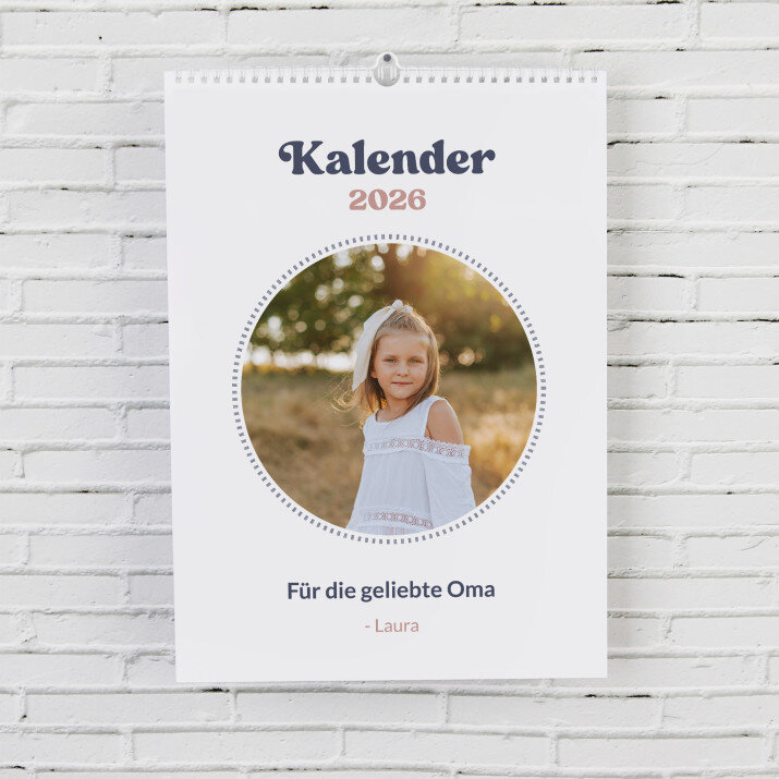 Fotokalender Zeichen - Wandkalender