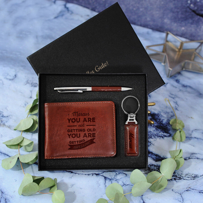 Getting Awesome - Geschenkset mit Portemonnaie Getting Awesome - Geschenkset mit Portemonnaie