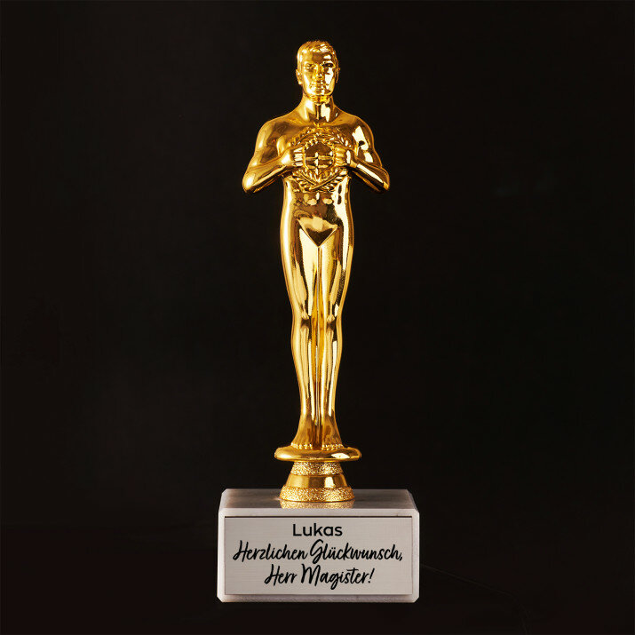 Herzlichen glückwunsch, herr magister - Statuette
