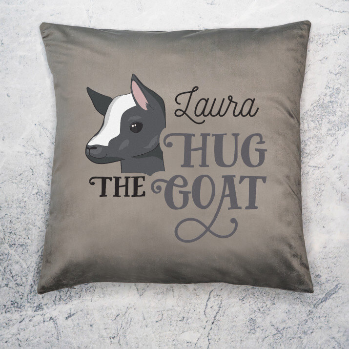 Hug the goat - Kissen