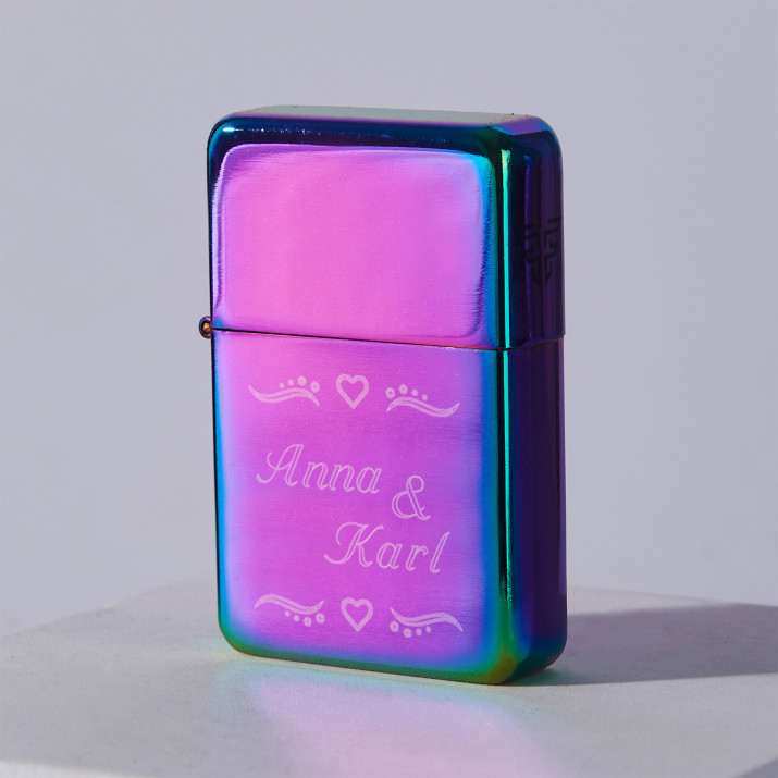 Namen - Regenbogen Feuerzeug Namen - Regenbogen Feuerzeug