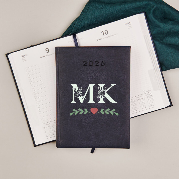 Initialen floral - Kalender