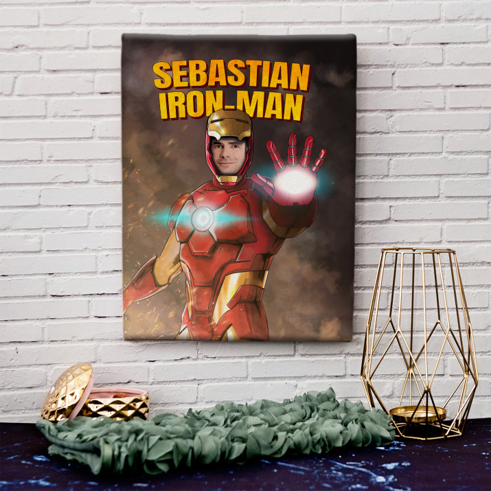 Ironman - Leinwandbild aus Ihrem Foto Ironman - Leinwandbild aus Ihrem Foto