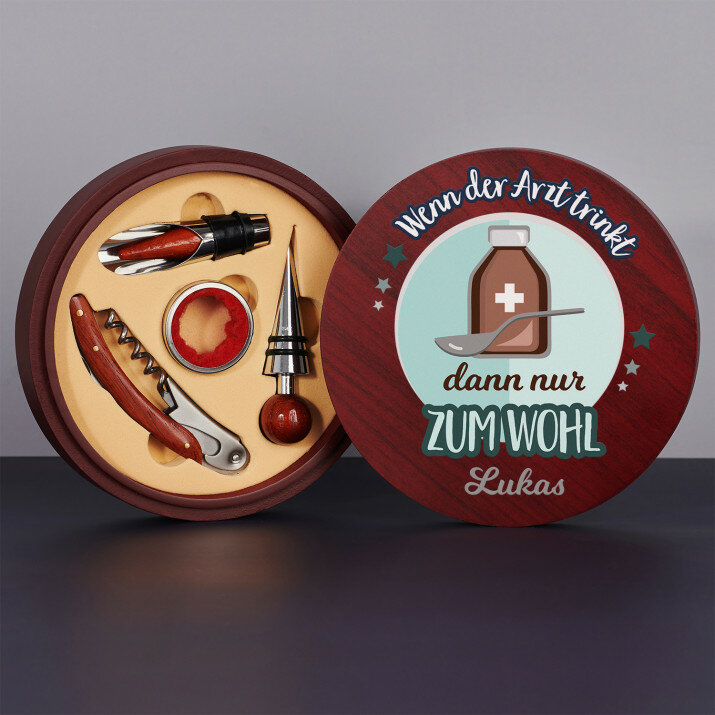 Wenn Arzt trinkt - Weinset