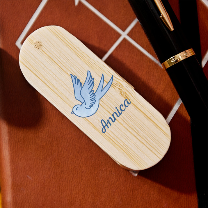 Schwalbe - USB-Stick mit Aufdruck