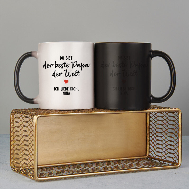 Du bist der beste Papa - Zaubertasse