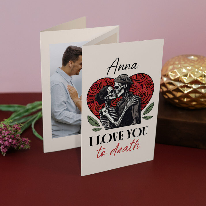 I love you to death - Fotos, harmonikaartig gefaltet