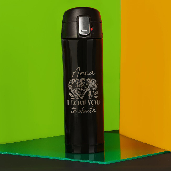 I love you to death - Thermobecher 440 ml I love you to death - Thermobecher 440 ml