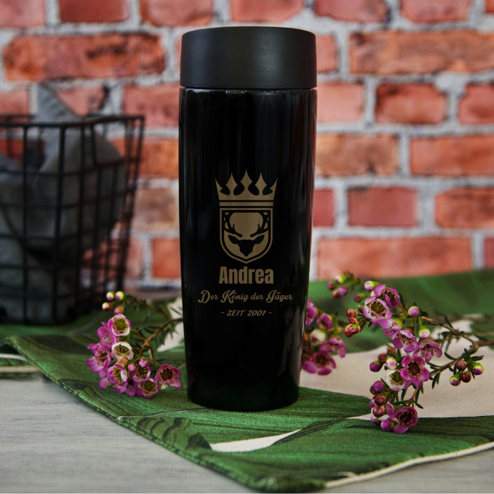 König der Jäger - Thermobecher