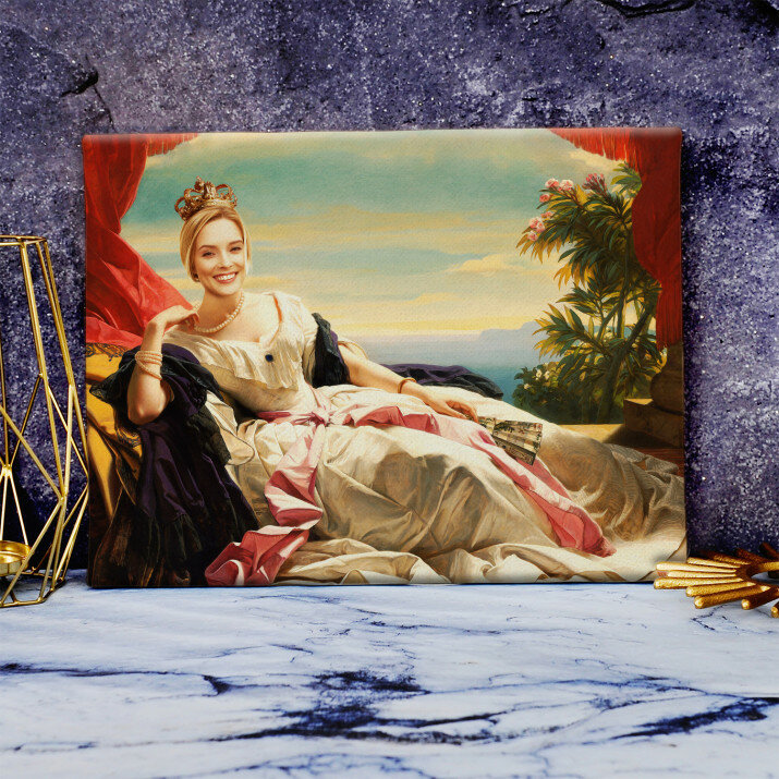 Königin Mama - Königsporträt Königin Mama - Königsporträt