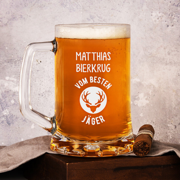 vom besten Jäger - Bierkrug vom besten Jäger - Bierkrug