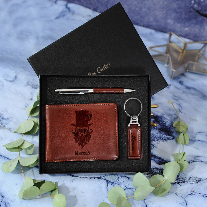 Leprechaun er - Geschenkset mit Portemonnaie Leprechaun er - Geschenkset mit Portemonnaie