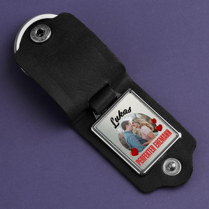 Perfekter ehemann - Schlüsselanhänger mit Foto