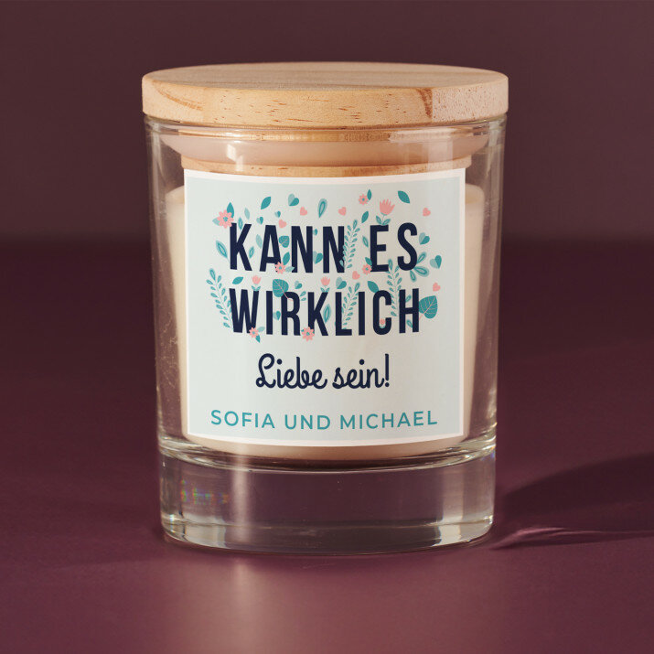 Kann es wirklich Liebe sein - Duftkerze