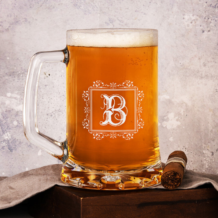 Monogramm - Personalisierter Bierkrug