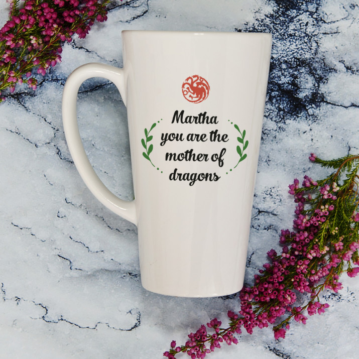 Mother of Dragons - Personalisierte Tasse
