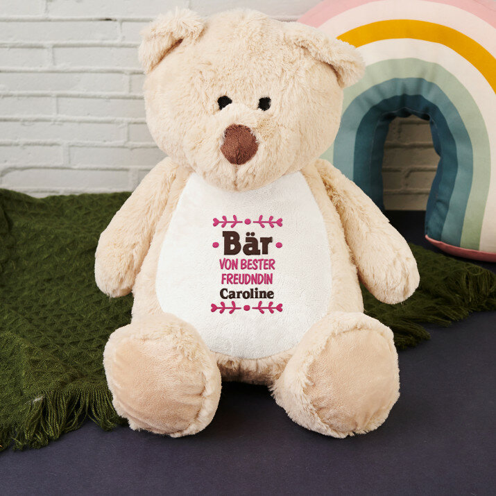 Beste freundin - Maskottchen mit Stickerei Beste freundin - Maskottchen mit Stickerei