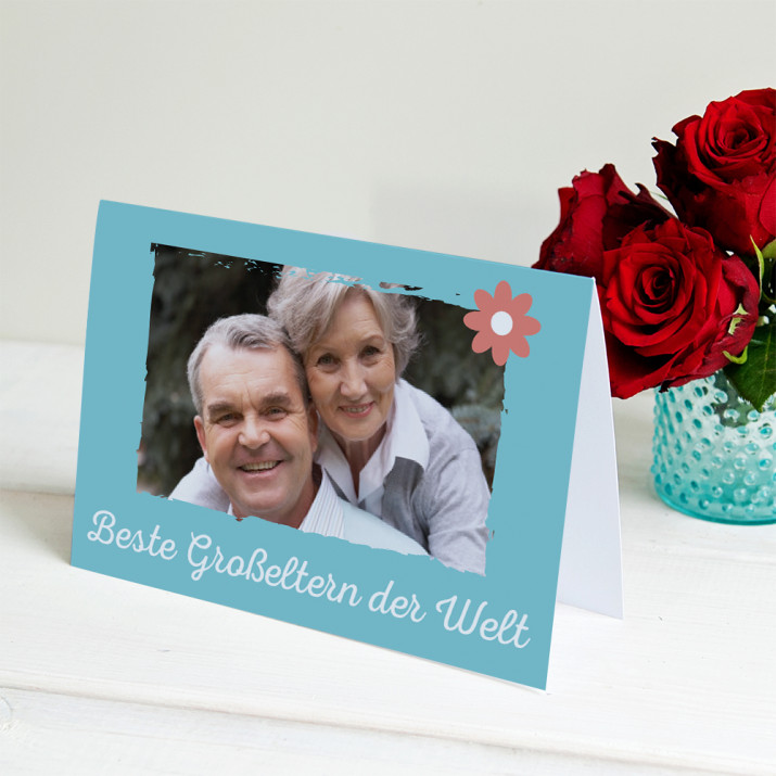 Beste Großeltern der Welt - Glückwunschkarte