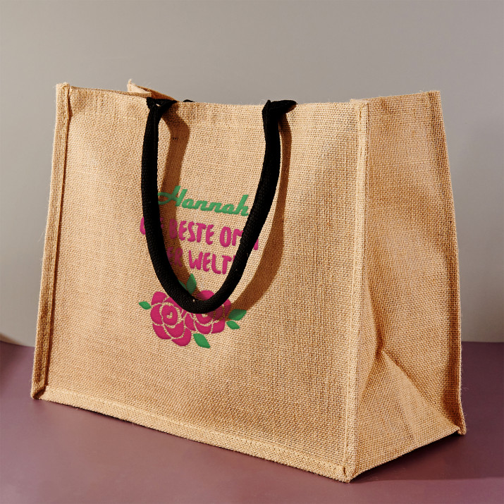 Beste oma - Jutetasche