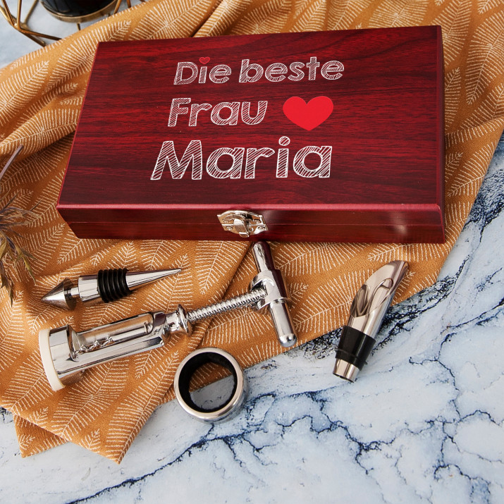 Beste Frau - Weinset