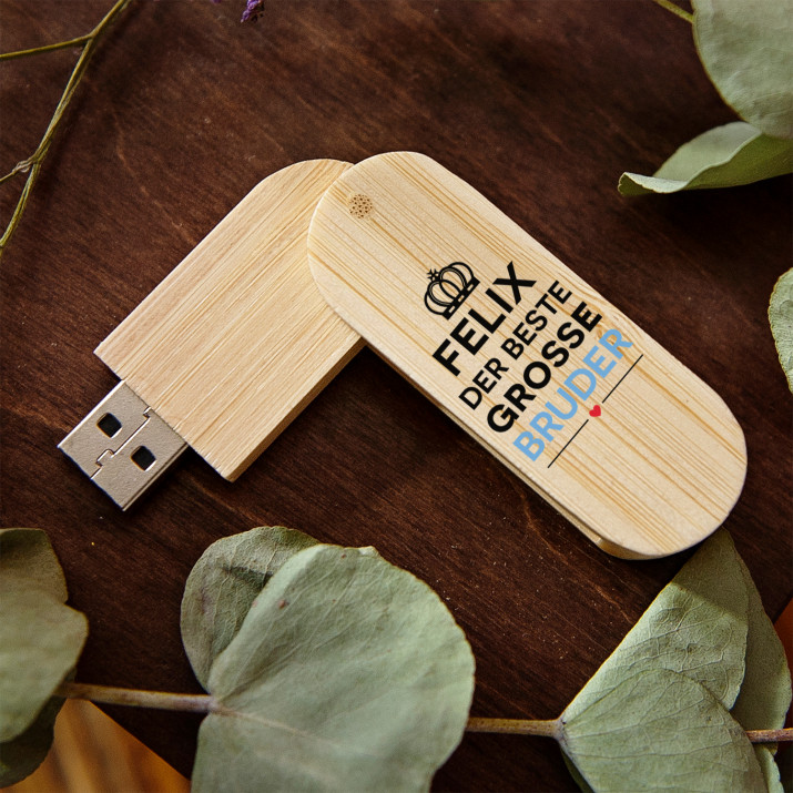 Bester Bruder - USB-Stick mit Aufdruck