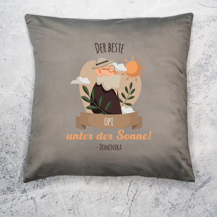 Bester Opi - Kissen