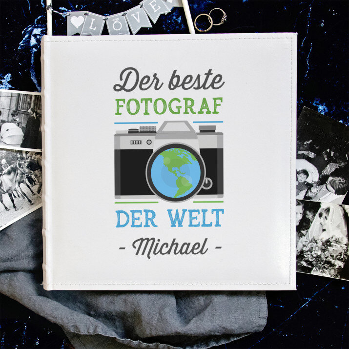 Bester Fotograf - personalisiertes Fotoalbum Bester Fotograf - personalisiertes Fotoalbum