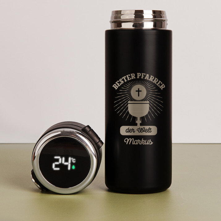Der beste Pfarrer - Thermobecher LED