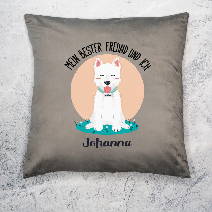 Mein bester freund und Ich - Kissen