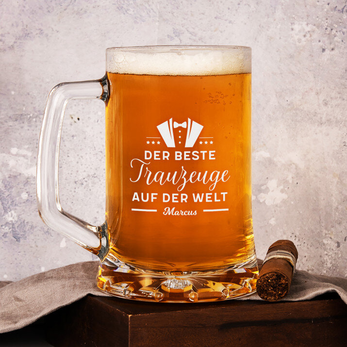 Bester Trauzeuge - Bierkrug Bester Trauzeuge - Bierkrug