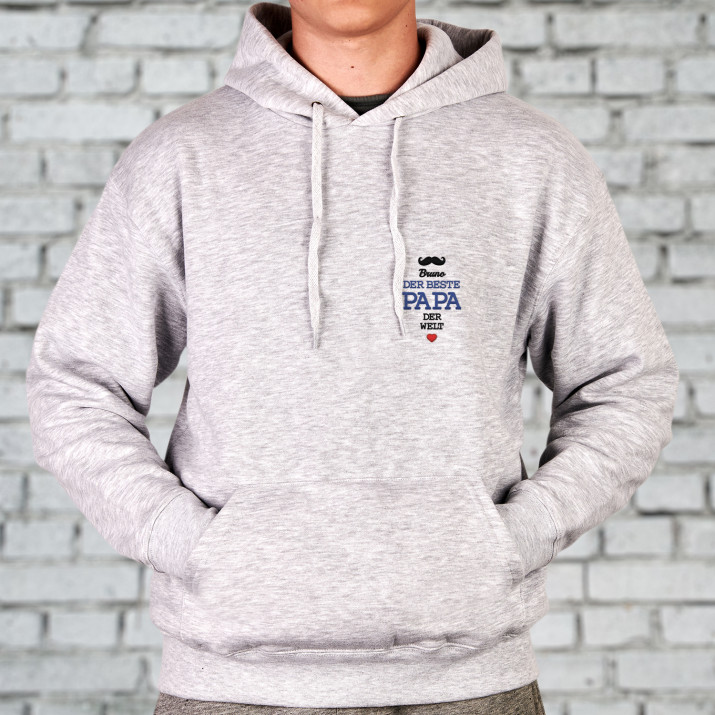 Der beste papa - Herren Kapuzenpullover