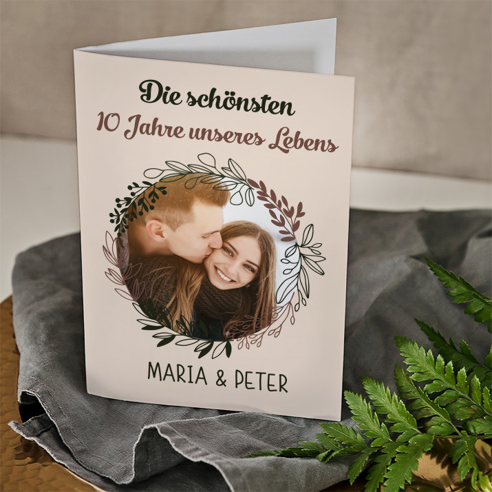 Die schönsten - Glückwunschkarte