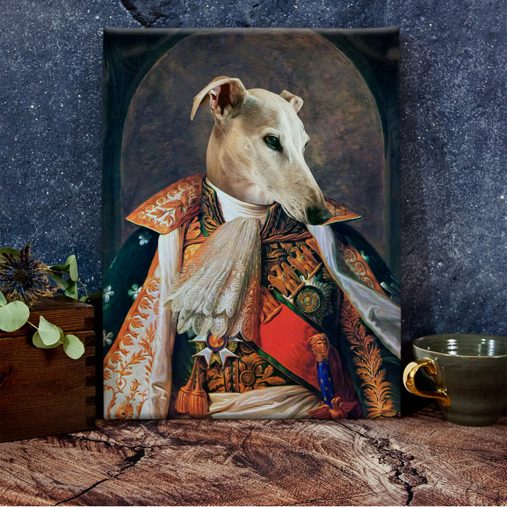 Napoleon - Haustier Königsporträt Napoleon - Haustier Königsporträt