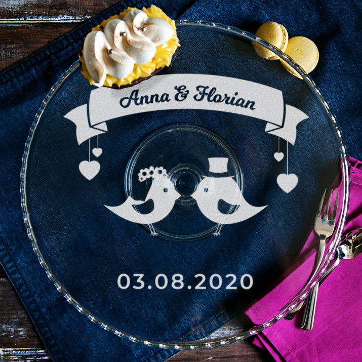 Hochzeit - Tortenplatte