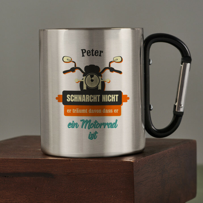 Schnarcht nicht - Karabinerbecher